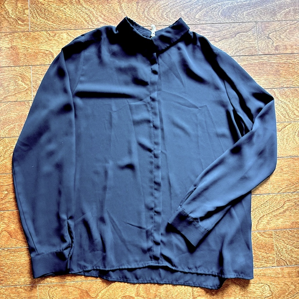 Zara chiffon blouse